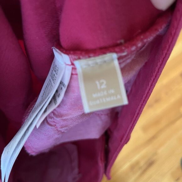 Women’s Michael Kors Pants - Size 12 Pink - Picture 3 of 6